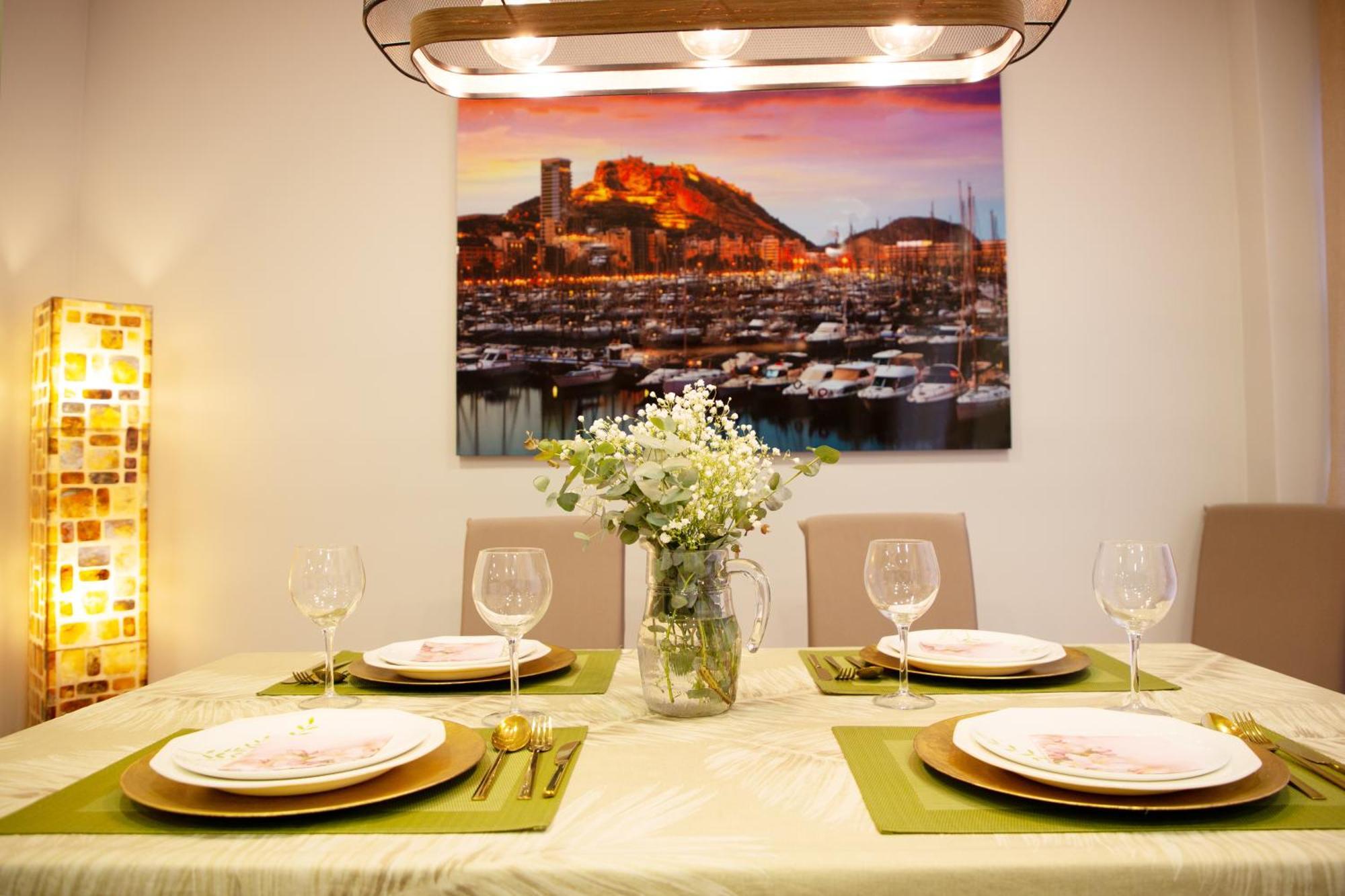 Luxury New Apartment City Centre & Beach, Alicante Exterior foto